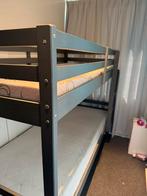 Grijs Houten Stapelbed, Huis en Inrichting, Ophalen, Gebruikt, 90 cm, Eenpersoons