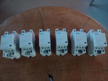 6x Magneetcontact / installatierelais voor 3 fase beschikbaar voor biedingen