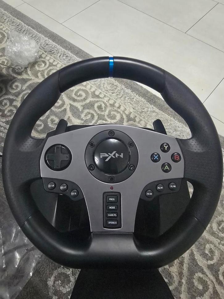 PXN Racing Stuurwiel met Pedaalen en Versnellingspook, Spelcomputers en Games, Spelcomputers | Overige, Zo goed als nieuw, Ophalen of Verzenden