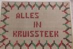 Alles in Kruissteek de Vries textielfabriek 1930 - 1940, Verzenden, Zo goed als nieuw, Patroon