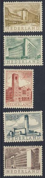 Postfris, Zomerzegels 1955 NVPH 655/659, Verzenden, Na 1940, Postfris