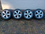 Set originele Mercedes winterwielen met TPMS 17 inch, Auto-onderdelen, Banden en Velgen, Ophalen, Banden en Velgen, 17 inch, Winterbanden