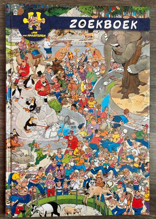 ZOEKBOEK DIERENTUIN - Jan van Haasteren, Boeken, Hobby en Vrije tijd, Zo goed als nieuw, Ophalen of Verzenden