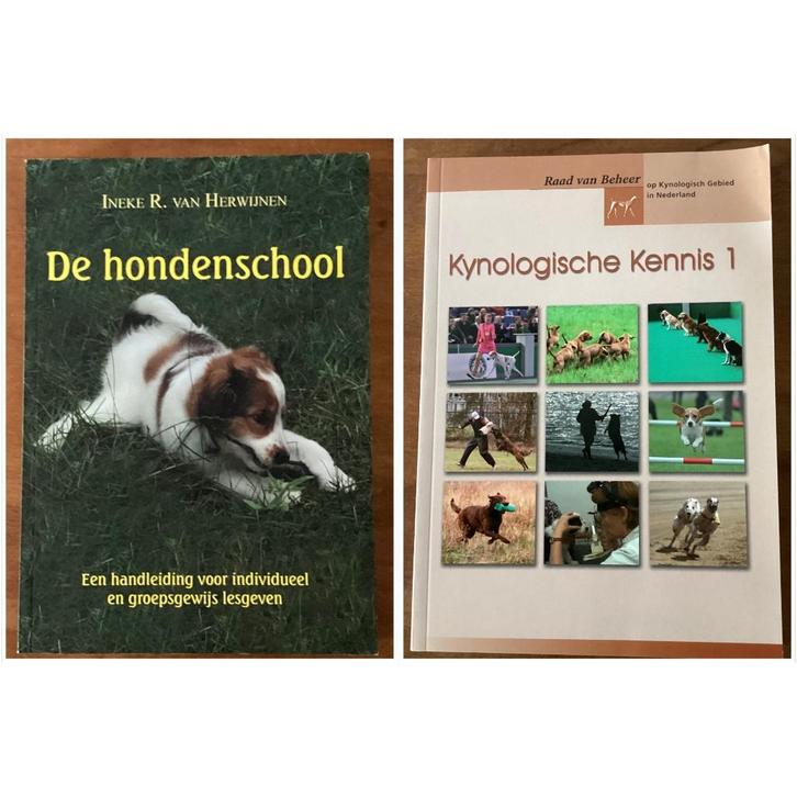 Kynologische Kennis 1 en Hondenschool - Herwijnen / Raad, Boeken, Dieren en Huisdieren, Gelezen, Honden, Ophalen of Verzenden