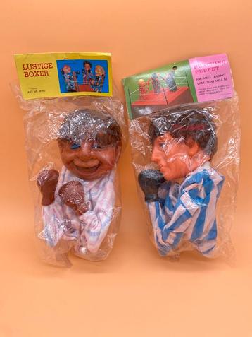 Vintage Punching Puppets/Boxing Puppets Rocky Balboa  beschikbaar voor biedingen