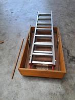 vlizotrap met 2 delige aluminium trap, zoldertrap, 70x120 cm, Ophalen, Gebruikt