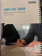 UAV-GC 2005 Model Basisovereenkomst Toelichting, Ophalen of Verzenden, Beta, Nieuw, HBO