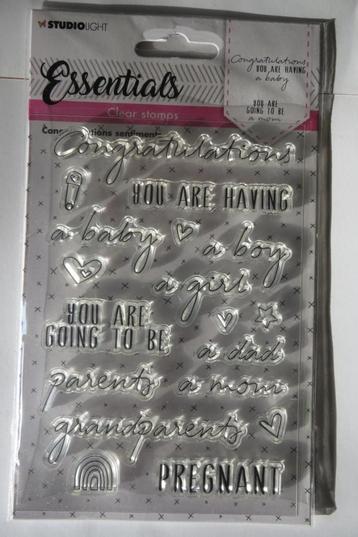 Studio Light Clear Stamps SL-ES-STAMP175 beschikbaar voor biedingen