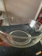 Schaal kom glas vintage, Huis en Inrichting, Keuken | Servies, Gebruikt, Ophalen of Verzenden, Overige stijlen, Glas
