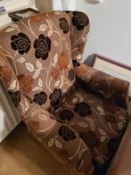 2 x stoffen fauteuil, Ophalen, Gebruikt, 100 tot 125 cm, Stof