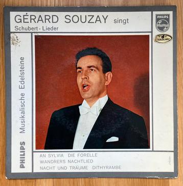 GÉRARD SOUZAY Singt SCHUBERT-Lieder ( 7” EP ) beschikbaar voor biedingen