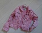 jeans jackje roze vintage retro stijl H&M 158, Meisje, Gebruikt, Ophalen of Verzenden, Broek