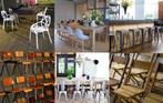 Gezocht: Horeca stoelen, restaurant stoel opkoop inkoop  663, Ophalen of Verzenden, Gebruikt