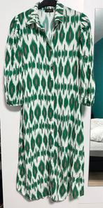 Ibiza jurk M / 38 - Zomerjurk met pofmouwen, Maat 38/40 (M), Ophalen of Verzenden, Zo goed als nieuw, Onder de knie