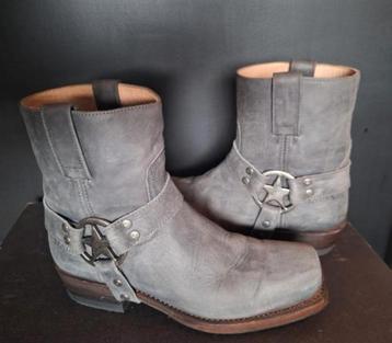 Nieuwe Sendra boots grijs vintage leder beschikbaar voor biedingen