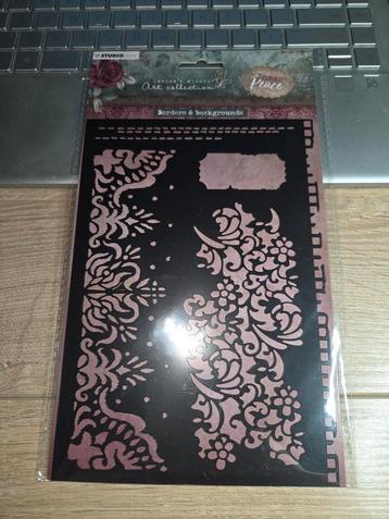 stencil Studiolight JMA collection borders and background beschikbaar voor biedingen