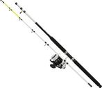 FISH-XPRO Boat Pro - 2.10m - Boothengelset - Wit - Zeevisset, Watersport en Boten, Hengelsport | Zeevissen, Ophalen of Verzenden