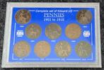 Set Pennies 1902 - 1910, Postzegels en Munten, Munten | Europa | Niet-Euromunten, Ophalen of Verzenden, Overige landen, Setje