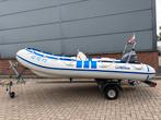 Lodestar 410 rib + yamaha 40 pk + trailer, Gebruikt, Benzine, Minder dan 70 pk, Ophalen