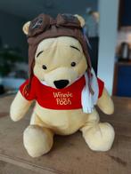 NIEUW Grote Disney knuffel WINNIE de POOH als piloot 45 cm h, Ophalen of Verzenden, Nieuw