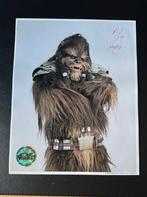 Star Wars afbeelding van Tarfful voorzien van handtekening, Ophalen of Verzenden, Zo goed als nieuw, Boek of Poster