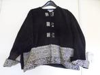Apart,uniek kort zwart jasje.Himalaya.Free size.100 % Cotton, Zwart, Maat 46/48 (XL) of groter, Nieuw, Ophalen of Verzenden