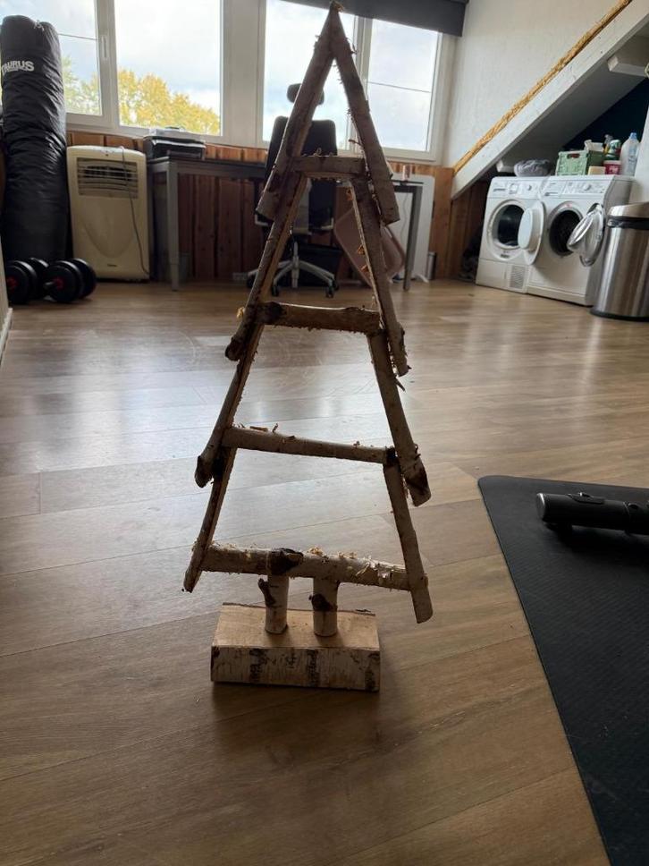 Houten kerstboom, Diversen, Kerst, Gebruikt, Ophalen of Verzenden