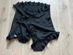 Zwarte omslagdoek met roezel Romano, Kleding | Dames, Mutsen, Sjaals en Handschoenen, Romano, Verzenden, Zo goed als nieuw, Sjaal