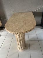 Marmeren Stenen Tafel - Salon/Eettafel, Huis en Inrichting, Tafels | Eettafels, Ophalen, Overige materialen, Gebruikt, 100 tot 150 cm