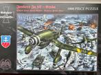 Puzzel Junkers vliegtuig 1000 stukjes, Ophalen of Verzenden, Zo goed als nieuw