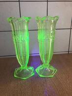 VAZEN URANIUMGLAS, Antiek en Kunst, Ophalen of Verzenden