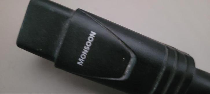 AudioQuest Monsoon - 3 mtr, Audio, Tv en Foto, Audiokabels en Televisiekabels, Gebruikt, Luidsprekerkabel, Ophalen of Verzenden