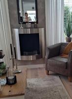 Bioethanol haard rvs  Ruby Fire, Ophalen of Verzenden, Zo goed als nieuw, Vrijstaande haard, Houthaard