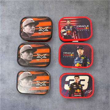 Max verstappen broodtrommels + drinkbekers beschikbaar voor biedingen