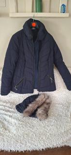 winterjas, Kleding | Dames, Jassen | Winter, Ophalen of Verzenden, Zo goed als nieuw, Maat 38/40 (M), Blauw