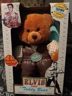 Elvis sings teddy bear taipow., Ophalen of Verzenden, Zo goed als nieuw, Stoffen beer, Overige merken