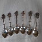 6 verzilverde theelepels Douwe Egberts - H.Hooijkaas schepen, Ophalen