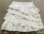 NIKKIE Lief wit broderie rokje , maatje 34, Kleding | Dames, Rokken, Ophalen, Wit, Zo goed als nieuw, Nikkie