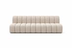 Bouclé Bank Beige 220 cm | Teddy Sofa | Trendy Design, Huis en Inrichting, Ophalen, Nieuw, 150 cm of meer, Tweepersoons