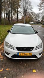 Seat Leon 1.8 TSI Fr 132KW/180PK 2013 Parelmoer Wit /18 Inch, Auto's, Voorwielaandrijving, 4 cilinders, Leder en Stof, Wit