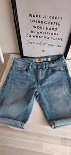 Korte spijkerbroek indicode, Kleding | Heren, Ophalen of Verzenden, Zo goed als nieuw, Blauw, W32 (confectie 46) of kleiner