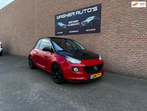 Opel ADAM 1.4 CABRIO BLACK JACK EDITION DEALER ONDERHOUDEN!, Auto's, Opel, Bedrijf, Te koop, ADAM, ABS, Airbags, Airconditioning