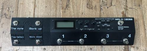 Boss MS-3 Multiswitcher met OCD switcher, kabels en voeding, Muziek en Instrumenten, Effecten, Gebruikt, Chorus, Delay of Echo