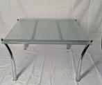 Mooi design tafeltje, Ophalen, Glas, Minder dan 55 cm, 45 tot 60 cm