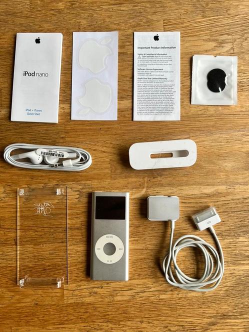 iPod Nano 2GB A1199, zilvergrijs. Werkend collectorsitem, Audio, Tv en Foto, Mp3-spelers | Apple iPod, Gebruikt, Nano, 2 tot 10 GB