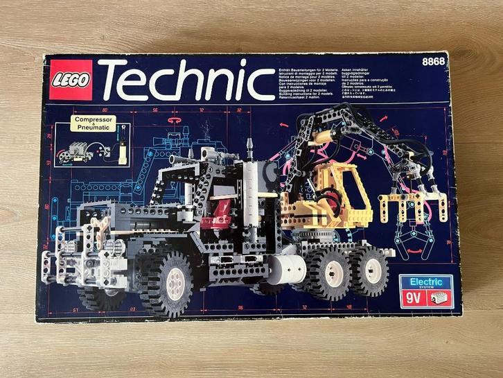 Lego Technic set 8868 Air Tech Claw Rig pneumatisch 9 volt, Kinderen en Baby's, Speelgoed | Duplo en Lego, Gebruikt, Lego, Complete set