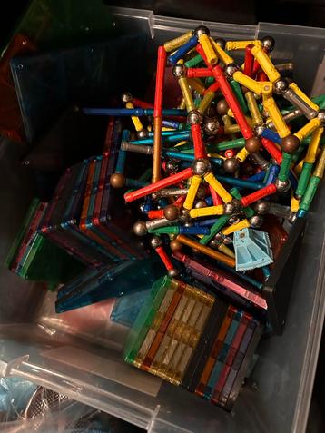 Geomac & Magnatiles Bouwset met Accessoires beschikbaar voor biedingen