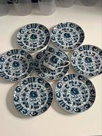 Vintage handbeschilderde porseleinen borden met haanmotief, Ophalen