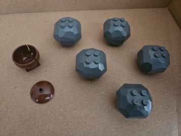 Lego Rotsen - Losse Stenen beschikbaar voor biedingen