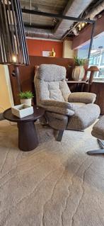 Verstelbare Fauteuil Caleb Met voetenbank – Taupe Showmodel!, JaRa, Metaal, Bornsestraat 31, Nieuw
